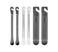 JUKOTA 6 Pezzi Levagomme Bicicletta in Metallo,Leve Smontagomme Bici,Strumento di Riparazione Pneumatici per Bici,Leve per Pneumatici per Bicicletta,Kit Smontaggio Gomme per MTB e Bici da Corsa