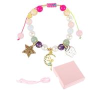 JUKOTA Bracciale Fatina dei Denti, Braccialetto Unicorno per la Scuola, Cartolina Fatina dei Denti, a Sorpresa per i Denti da Latte (Regalo per il Ritorno a Scuola, Gioielli per Bambini)