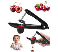 JUKOTA Snocciolatore Ciliegie,Togli Nocciolo,Ciliegia Corer,Ciliege Nocciolo Denocciolare,Acciaio Inox Olives Denocciolatrice Sbuccia Torchio Strumento,Rimozione di Noccioli,per Frutta Ciliegia