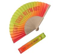 JUKOTA ventaglio cazzo di caldo，fisura ventagli，ventagli con scritte divertenti，ventaglio pieghevole，cazzo di caldo，Originale ventaglio con messaggio.Ventaglio in legno moderno e divertente