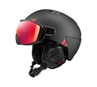 Julbo - Caschi sci uomo - Globe Evo Nero Reactiv 1-3 Flash Rosso Nero 58-62 cm