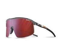 Occhiali Julbo Density nero opaco con lenti REACTIV Photochromic Performance 0-3 High rosso