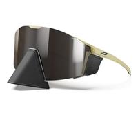 Occhiali Julbo Edge Cover marrone chiaro con lente a specchio Spectron 4 marrone