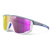 Occhiali Julbo Fury grigi con lente a specchio Spectron 3 rosa