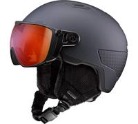 Julbo - Casco da sci con visiera - Globe Evo Mips Reactiv 0-4 HC Dark Grey - Taglia 58-62 cm - Nero