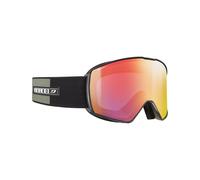 Julbo - Maschera da sci - Launcher Reactiv 1-3 High Contrast Flash Rouge - Noir / Vert in Silicone - Nero Nero