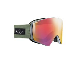 Julbo - Maschera da sci - Razor Edge Reactiv 1-3 HC Grey/Green in Silicone - Verde