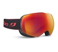 Julbo Moonlight - Maschera da sci da donna, colore: Nero/Rosso, L