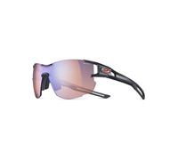 Julbo - Occhiali da sole - Aerolite Noir/Rouge Reactiv 1-3 High Contrast in Pelle - Nero