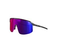 Occhiali Julbo Density neri con lente a specchio Spectron HD 3 blu rosso