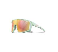 Julbo - Occhiali da sole - Fury Menthe/Gris Clair/Vert Reactiv 1-3 Light Amplifier in Pelle - Verde