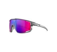 Julbo - Occhiali da sole - Rush Vert Army-Gris/Gris Translucide Brillant Spectron HD 3 - Grigio