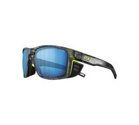 Julbo Occhiali da sole Shield Ocean Master Polarizzati Spectron 4 HD Glare Control Nero con lenti blu