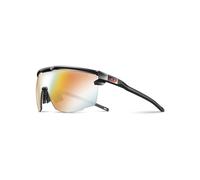Julbo - Occhiali da sole - Ultimate Noir/Rouge Reactiv 1-3 Light Amplifier in Pelle - Nero