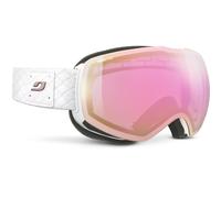 Maschera Julbo Shadow bianco con lente fotocromatica Reactiv Performance High Contrast rosa