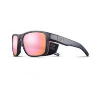 Occhiali Julbo Shield M grigio traslucido mate rosa con lenti Spectron 3 rosa