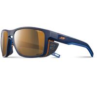 Julbo Shield - Occhiali da sole unisex, Blu/Blu/Arancione, Taglia unica