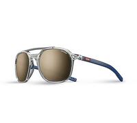 Julbo Slack - Occhiali da sole unisex, blu, L, fr_FR Lunettes de soleil - SLACK - Adulte Homme - Gris/Bleu - Polarisant Cat. 3