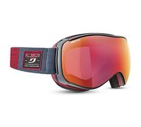 Julbo Starwind - Maschera da Sci da Donna, Colore: Grigio/Rosso, L +