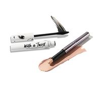 Julep Ombretto 101 da crema a polvere, impermeabile, color champagne e mascara volumizzante e allungante con bambù