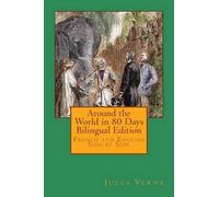Jules Verne Around the World in 80 Days Bilingual Edition (Tascabile)