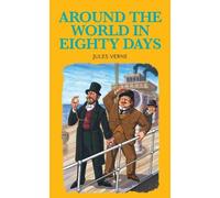 Jules Verne Around the World in 80 Days (Copertina rigida) Baker Street Readers