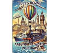Jules Verne Around The World In 80 Days(Illustrated) (Tascabile)