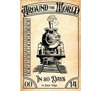 Jules Verne Around The World in 80 days (Tascabile)