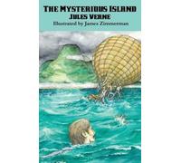 Jules Verne The Mysterious Island (Copertina rigida)