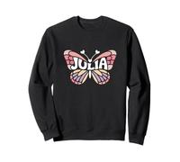 Julia Butterfly - Personalizzato Carino Nome Word Art Felpa
