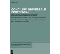 Julia Catharina Beier Wolfram Kinzig Thomas B Concilium Unive (Copertina rigida)