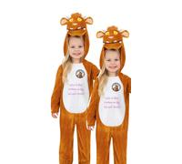 Julia Donaldson Gruffalo's Child Costume Libro Giorno Bambini Costume Completo