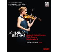 Julia Fischer: Johannes Brahms (DVD) The Cleveland Orchestra Julia Fischer