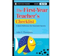 Julia G. Thompson The First-Year Teacher's Checklist (Tascabile)