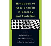 Julia Koricheva Handbook of Meta-analysis in Ecology and Evolution (Tascabile)