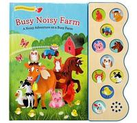 Julia Lobo Busy Noisy Farm (Libro di cartone)