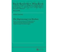 Julia Lorenz Die Abgrenzung von Marken (Copertina rigida)