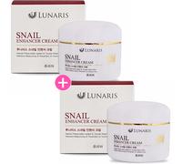 JULIA Lunaris Snail Enhancer Cream 100 ml 2EA Snail Anti Aging Cream K-Beauty...