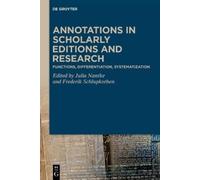 Julia Nantke Annotations in Scholarly Editions and Research (Copertina rigida)
