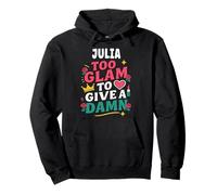 Julia Personalized Women's Gift Custom Julia Felpa con Cappuccio