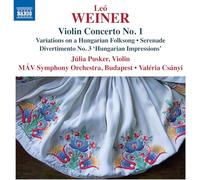 Audio Cd Julia Pusker: Leo Weiner - Complete Orchestral Works Vol. 4