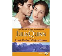 Julia Quinn The Lost Duke Of Wyndham Large Print (Tascabile)