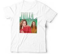 Julia Roberts Appreciation Tshirt Unisex Homage Throwback Retro Vintage White 3XL
