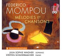 Federico Mompou Federico Mompou: Mélodies Et Chansons (CD) Album