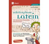 Julia Umschaden Lektürephase Latein: 10-Minuten-Training Grammatik: (Broschüre)