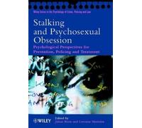 Julian Boon Stalking and Psychosexual Obsession (Tascabile)