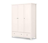 Julian Bowen Armadio combinato Maine a 3 ante, Surf White