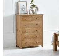 Julian Bowen Cassettiera, Rovere, 108 x 83 x 44