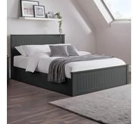 Julian Bowen Contenitore Maine Ottoman 135cm Letto matrimoniale - Antracite