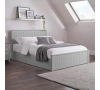 Julian Bowen Contenitore Maine Ottoman 150cm King Bed - Grigio Tortora